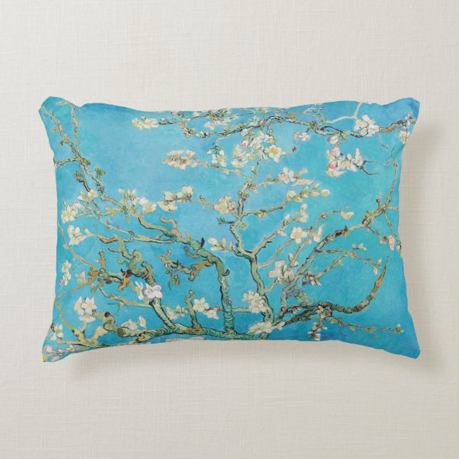 Vincent van Gogh - Almond Blossom Decorative Cushion (Front)