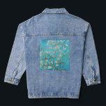 Vincent van Gogh - Almond Blossom Denim Jacket<br><div class="desc">Almond Blossom / Branches with Almond Blossom - Vincent van Gogh,  Oil on Canvas,  1890</div>