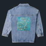 Vincent van Gogh - Almond Blossom Denim Jacket<br><div class="desc">Almond Blossom / Branches with Almond Blossom - Vincent van Gogh,  Oil on Canvas,  1890</div>