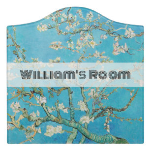 Vincent van Gogh - Almond Blossom Door Sign
