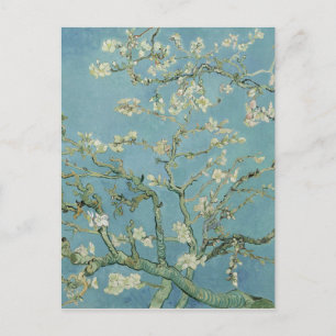 Vincent Van Gogh Almond Blossom Floral Painting Postcard