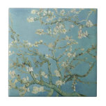 Vincent Van Gogh Almond Blossom Floral Painting Tile<br><div class="desc">Vincent Van Gogh Almond Blossom floral painting.
Classic art work from one of the worlds most famous painters.
Beautiful colours and brush strokes!</div>