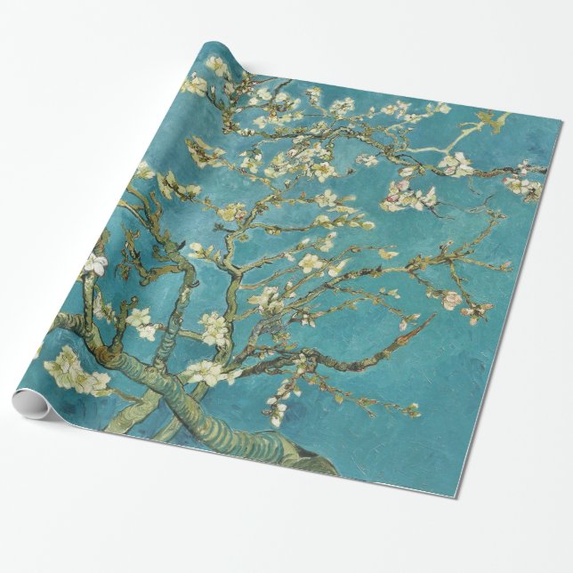 Vincent van Gogh Almond Blossom GalleryHD Wrapping Paper (Unrolled)