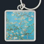 Vincent van Gogh - Almond Blossom Key Ring<br><div class="desc">Almond Blossom / Branches with Almond Blossom - Vincent van Gogh,  Oil on Canvas,  1890</div>