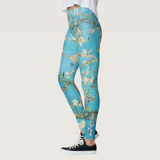 Vincent van Gogh - Almond Blossom Leggings (Left)