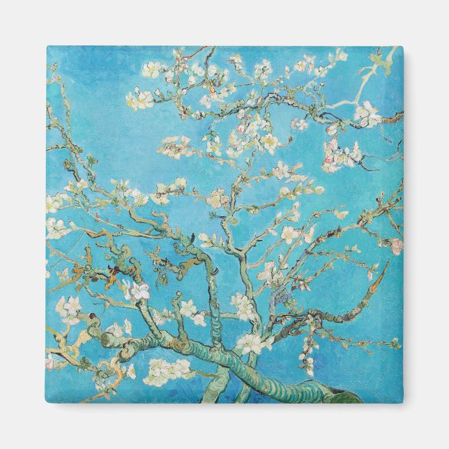 Vincent van Gogh - Almond Blossom Magnet (Front)
