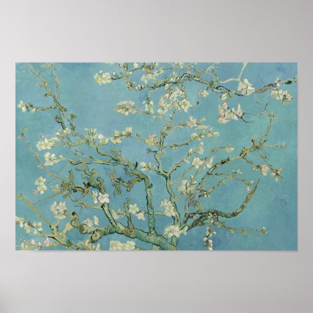 Vincent van Gogh - Almond Blossom Poster (Front)