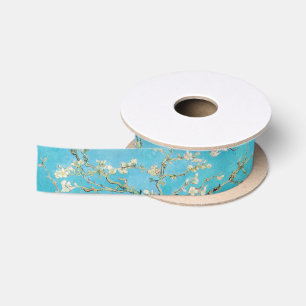 Vincent van Gogh - Almond Blossom Satin Ribbon