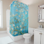 Vincent van Gogh - Almond Blossom Shower Curtain<br><div class="desc">Almond Blossom / Branches with Almond Blossom - Vincent van Gogh,  Oil on Canvas,  1890</div>