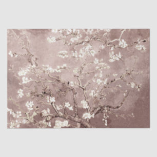 Vincent Van Gogh Almond Blossoms Beige Tissue Paper