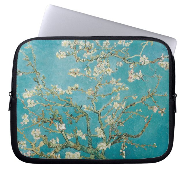 vincent van gogh almond blossoms laptop sleeve (Front)