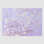 Vincent Van Gogh Almond Blossoms : Lavender Tissue Paper<br><div class="desc">Artist: Vincent Van Gogh Title: Almond Blossoms Altered by 2sweet4wordsDesigns / PureVintageLove wrapping paper,  gift wrap,  gift wrap paper,  tissue paper,  elegant,  impressionism,  Vincent Van Gogh,  Van Gogh,  Almond Blossoms,  flowers,  floral, </div>