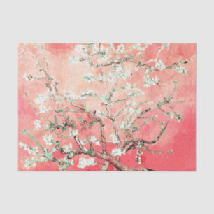Vincent Van Gogh Almond Blossoms Pinky Peach Tissue Paper