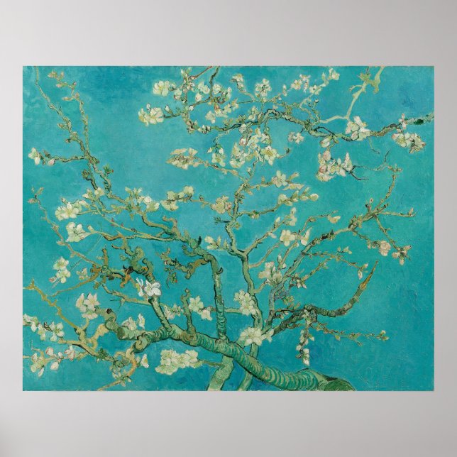 Vincent van Gogh Almond Blossoms Poster (Front)