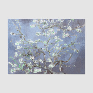 Vincent Van Gogh Almond Blossoms Steel Blue Tissue Paper