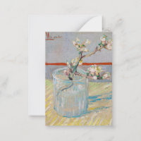 Vincent van Gogh - Almond Branch in a Glass