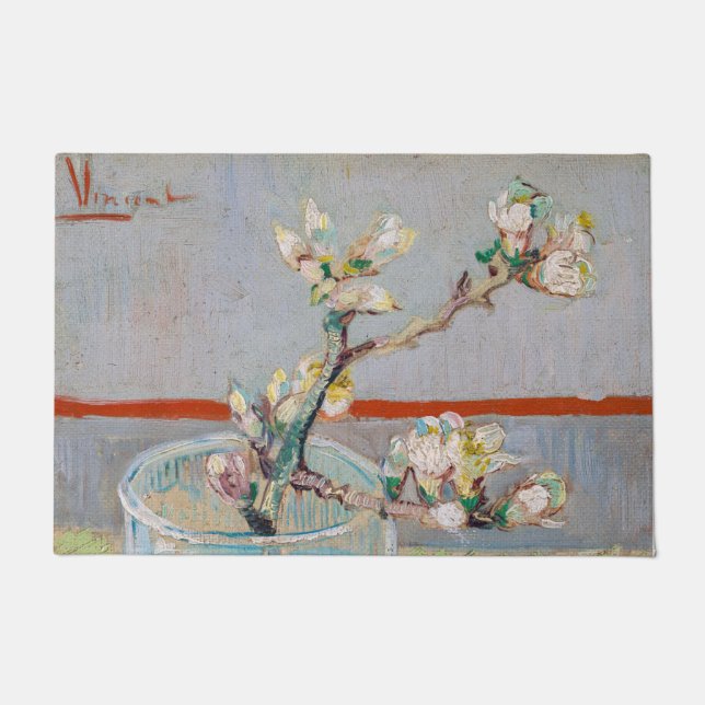 Vincent van Gogh - Almond Branch in a Glass Doormat (Front)