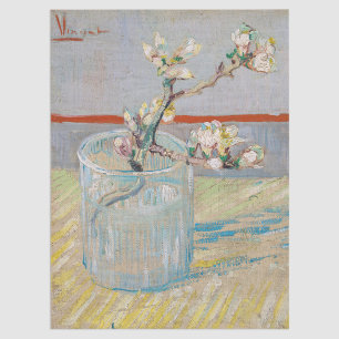 Vincent van Gogh - Almond Branch in a Glass Tissue Paper