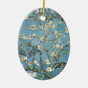Vincent van Gogh Almond branches in bloom, 1890 Ceramic Tree Decoration