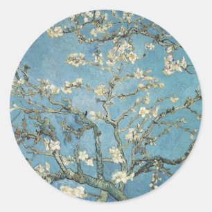 Vincent van Gogh   Almond branches in bloom, 1890 Classic Round Sticker
