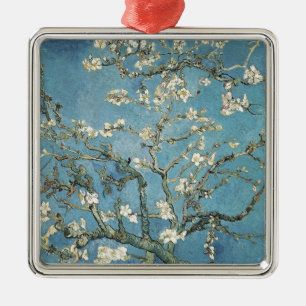 Vincent van Gogh   Almond branches in bloom, 1890 Metal Tree Decoration