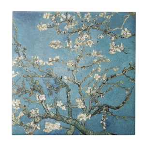 Vincent van Gogh Almond branches in bloom, 1890 Tile