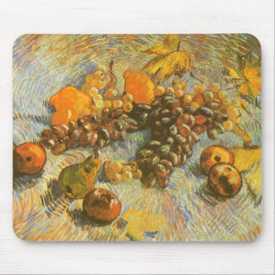 Vincent van Gogh - Apples, Pears, Lemons, Grapes Mouse Mat