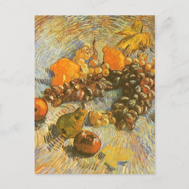 Vincent van Gogh - Apples, Pears, Lemons, Grapes Postcard (Front)