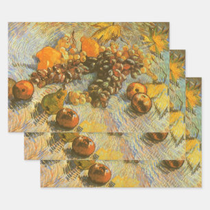 Vincent van Gogh - Apples, Pears, Lemons, Grapes Wrapping Paper Sheet