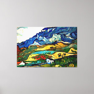 Vincent van Gogh artwork, Les Alpilles  Canvas Print