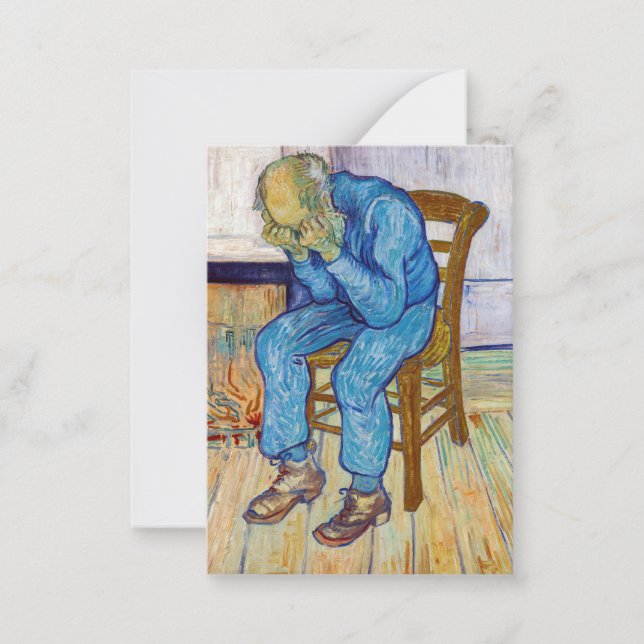Vincent van Gogh - At Eternity's Gate Card (Front)