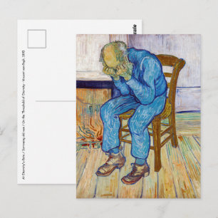 Vincent van Gogh - At Eternity's Gate Postcard