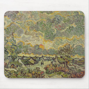 Vincent van Gogh Autumn landscape, 1890 Mouse Mat