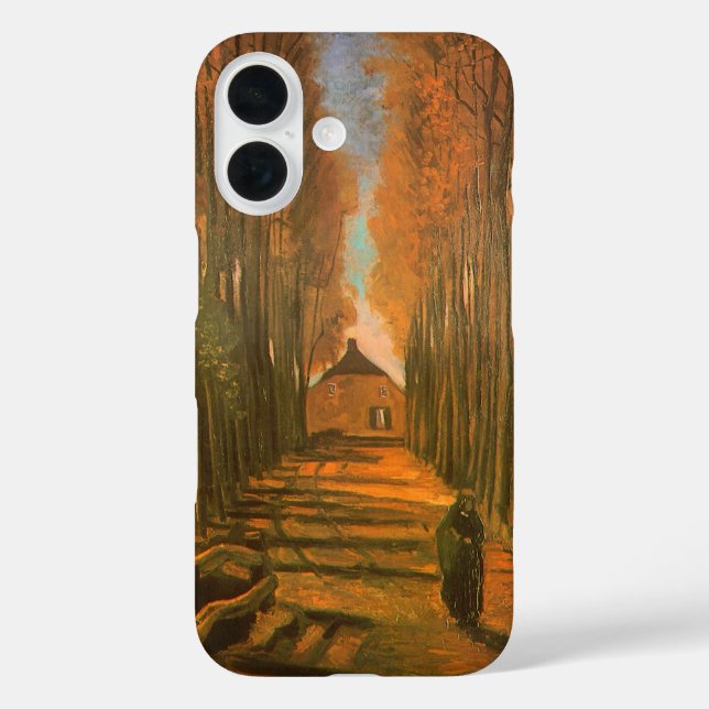 Vincent van Gogh - Avenue of Poplars in Autumn Case-Mate iPhone Case (Back)