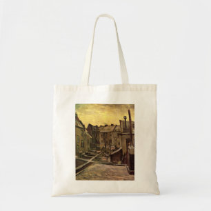 Vincent van Gogh, Backyards of Old Houses, Antwerp Tote Bag