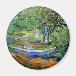 Vincent van Gogh - Bank of the Oise at Auvers Magnet