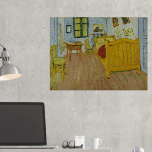 Vincent Van Gogh, Bedroom in Arles, 1st Version Foil Prints