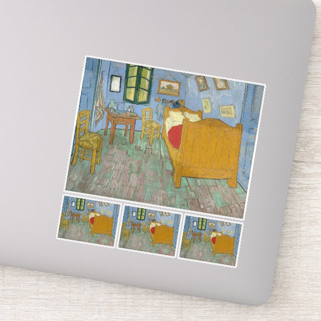 Vincent Van Gogh, Bedroom in Arles, 2nd Version (Detail)