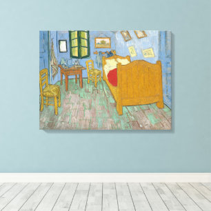 Vincent Van Gogh, Bedroom in Arles, 2nd Version Canvas Print