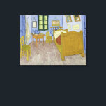 Vincent Van Gogh, Bedroom in Arles, 3rd Version Canvas Print<br><div class="desc">Vincent Van Gogh - Slaapkamer te Arles,  Bedroom in Arles,  Third Version,  1988.</div>