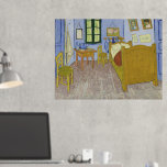 Vincent Van Gogh, Bedroom in Arles, 3rd Version Foil Prints<br><div class="desc">Vincent Van Gogh - Slaapkamer te Arles,  Bedroom in Arles,  Third Version,  1988.</div>