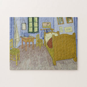 Vincent Van Gogh, Bedroom in Arles, 3rd Version Jigsaw Puzzle