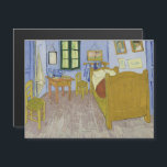 Vincent Van Gogh, Bedroom in Arles, 3rd Version Magnetic Invitation<br><div class="desc">Vincent Van Gogh - Slaapkamer te Arles,  Bedroom in Arles,  Third Version,  1988.</div>
