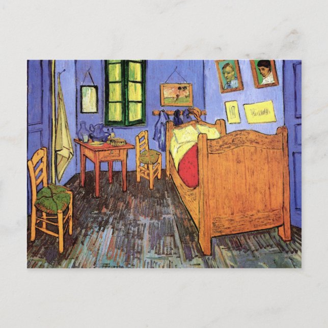 Vincent Van Gogh - Bedroom In Arles Fine Art Postcard (Front)