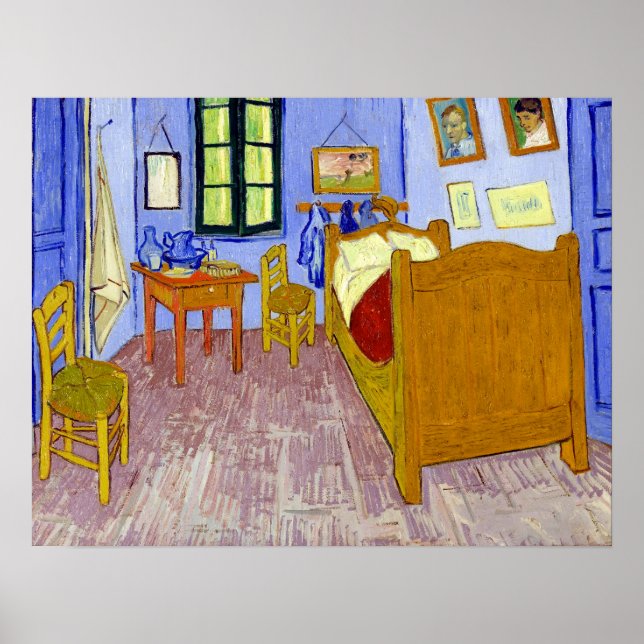 Vincent van Gogh Bedroom in Arles Poster (Front)