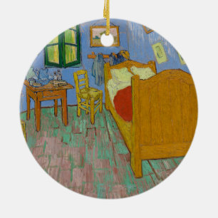Vincent Van Gogh Bedroom Painting Ceramic Tree Decoration