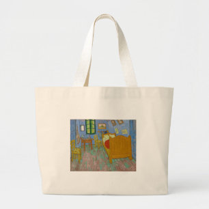 Vincent Van Gogh Bedroom Painting Large Tote Bag