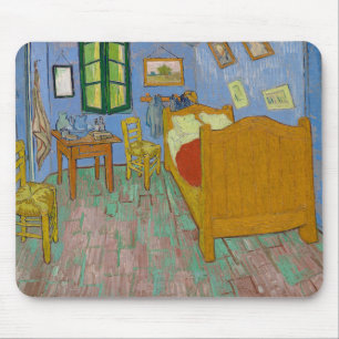 Vincent Van Gogh Bedroom Painting Mouse Mat