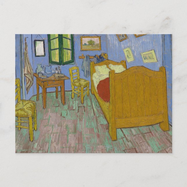 Vincent Van Gogh Bedroom Painting Postcard (Front)