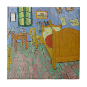 Vincent Van Gogh Bedroom Painting Tile
